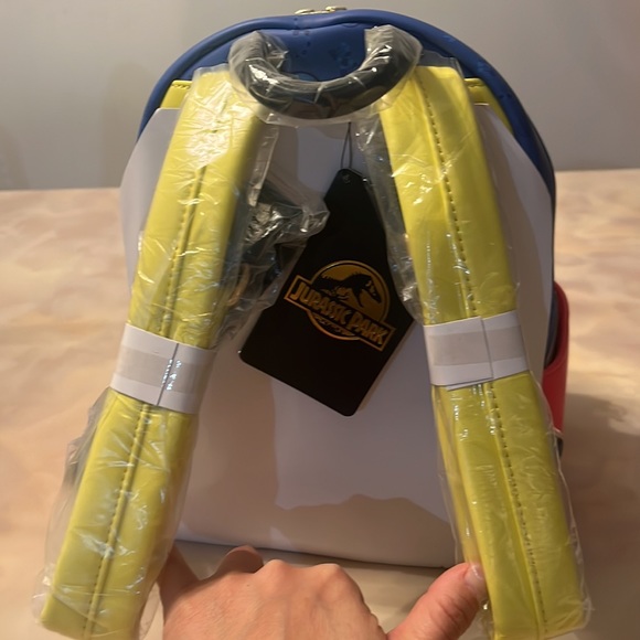 Mr DNA Bingo Dino DNA Jurassic Park Loungefly Mini Backpack - Picture 4 of 10